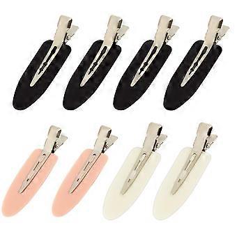 8 Pieces No bend Hair Clips- No Crease Hair Clips Styling Duck Bill Clips No Dent Alligator Hair Barrettes for Salon Hairstyle Hairdressing Bangs Wave