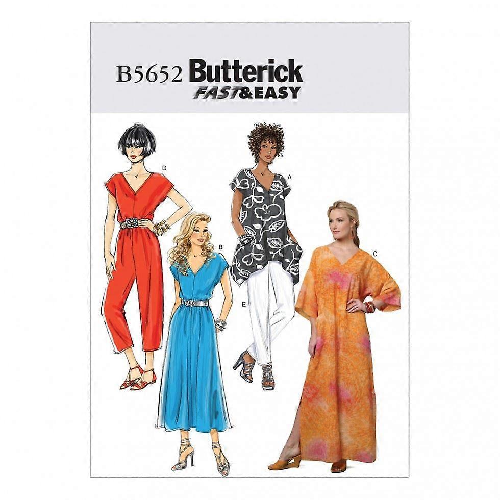 Butterick Paper Sewing Pattern 5652