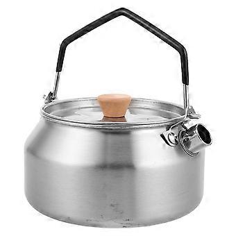 Bouilloire de camping portable en acier inoxydable pour faire bouillir de l'eau (lot de 3).