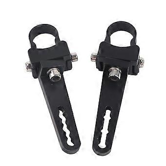 1" Aluminum Tube Bull/Roll Bar Mount Bracket Clamps Holder LED Car Truck Off Road Work Light