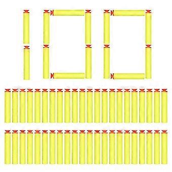 100Pcs 7.2cm EVA Soft Suction Cup Head Refill Soft Darts Outdoor Toy Children Gifts
