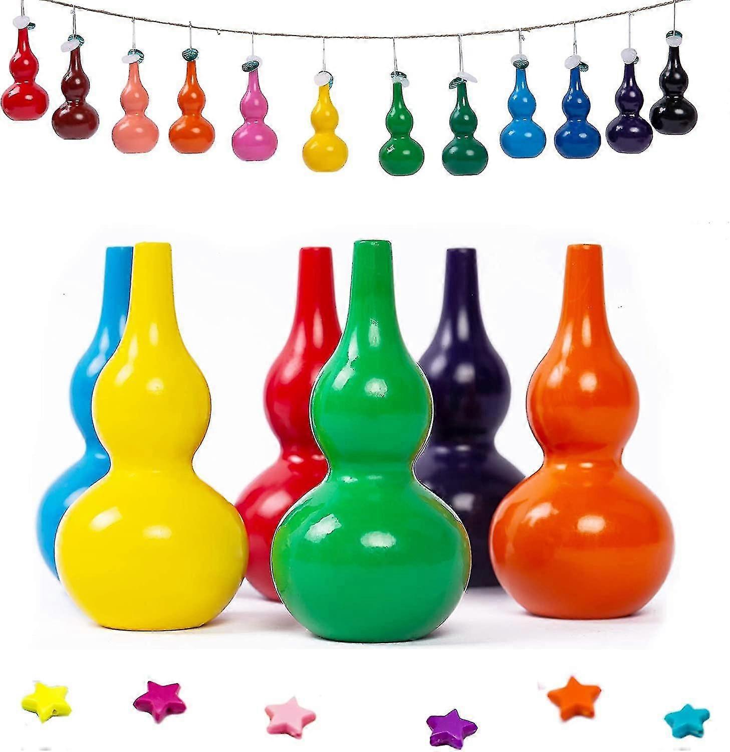 Non-toxic 12 Colourstoddlers Wax Crayons Stackable Toy