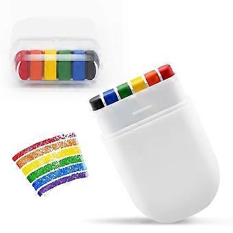 Rainbow Pride Flagge Gesichtsbemalung - Gay Pride Regenbogenstreifen Fan Pinselstift, Gesicht und Körperbemalung für Gay Pride Parade