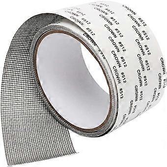 Schermreparatietape, 2 "Breedte Glasvezel Schermreparatie, 3-laags Sterke Zelfklevende en Waterdichte Raam-/Deurreparatiepatch, Die Mesh-reparatiegaten afdekt 