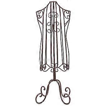 Pet Clothing Display Rack for Cat Coat Hanger Brown Iron Durable
