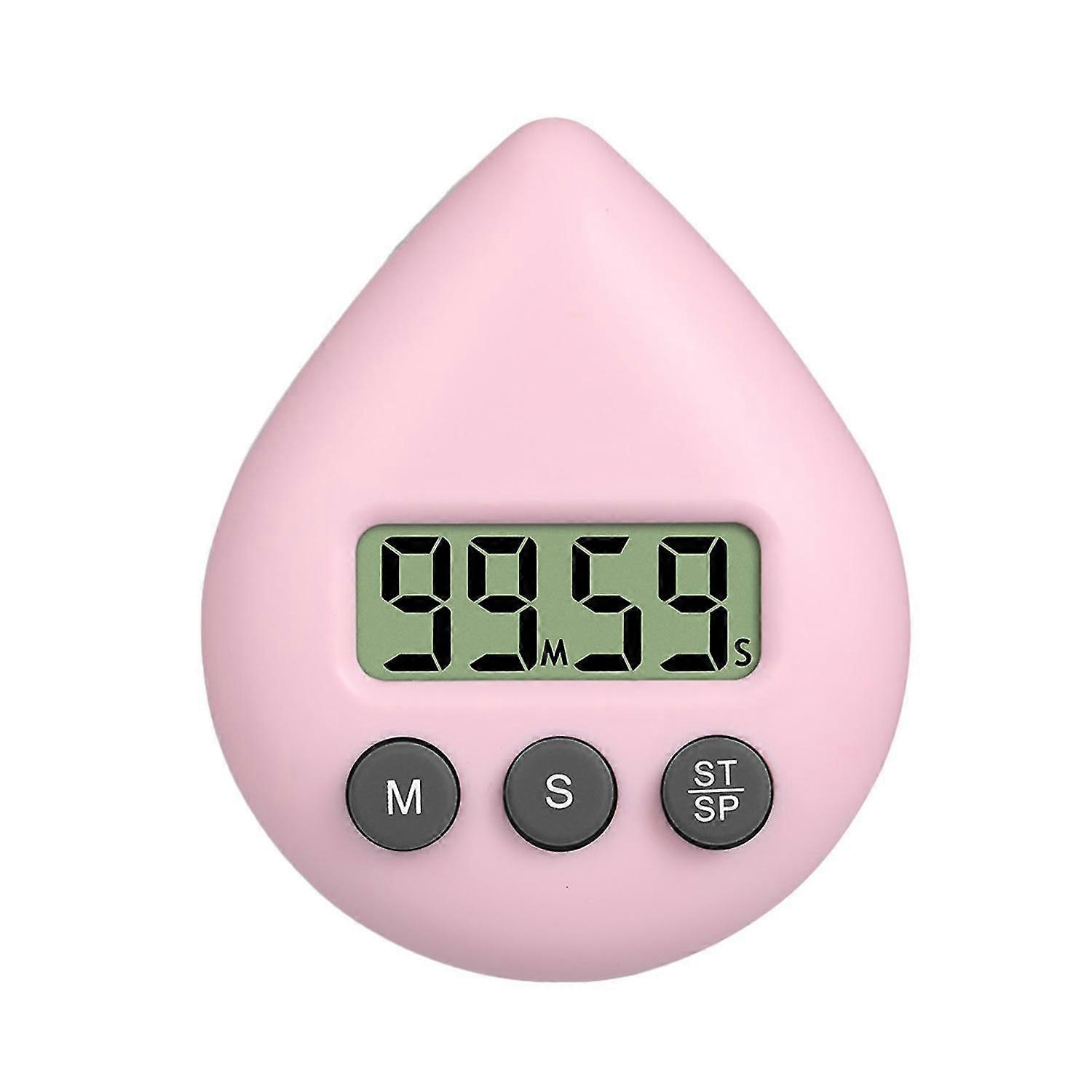 Electric Timer Creative Shape 3 Operation Buttons ABS Study Alarm Digital Timer Time Management