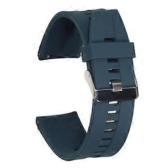 22mm Silicone Watch Band for Huawei Watch GT 2 46mm, Soft Waterproof Sport Strap Compatible with Galaxy Watch 46mm and Gear S3 Frontier