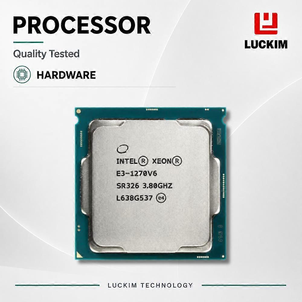 E3-1270V6 4-Core 8-Thread Server CPU Processor 3.8-4.2GHz 8MB Cache LGA1151 72W