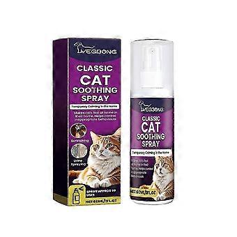 2025 Yegbong Pet Cat Soothing Emotion Spray Anti-Scratch Disorder Urine Behavior Mild Ingredients Care Spray