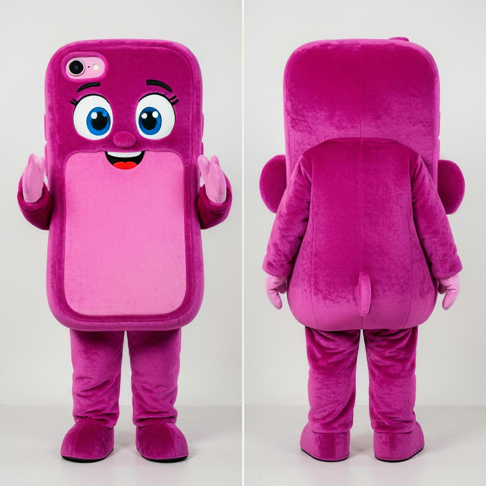 MASTICOT Magenta Rounded Mascot
