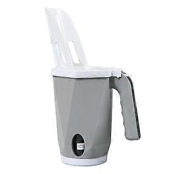 Cat Litter Shovel with Detachable Trash Can - Convenient and Easy to Clean - Yellow, Gray, Red, Multicolor - 26 x 15 x 11cm - 230/200g - Pet Supplies