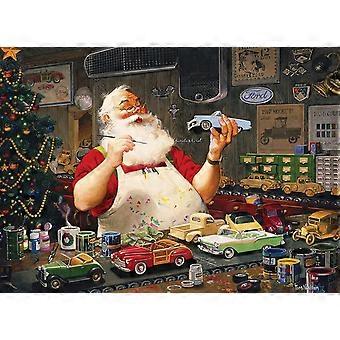 Santa  Cars Jigsaw Puzzle VV426