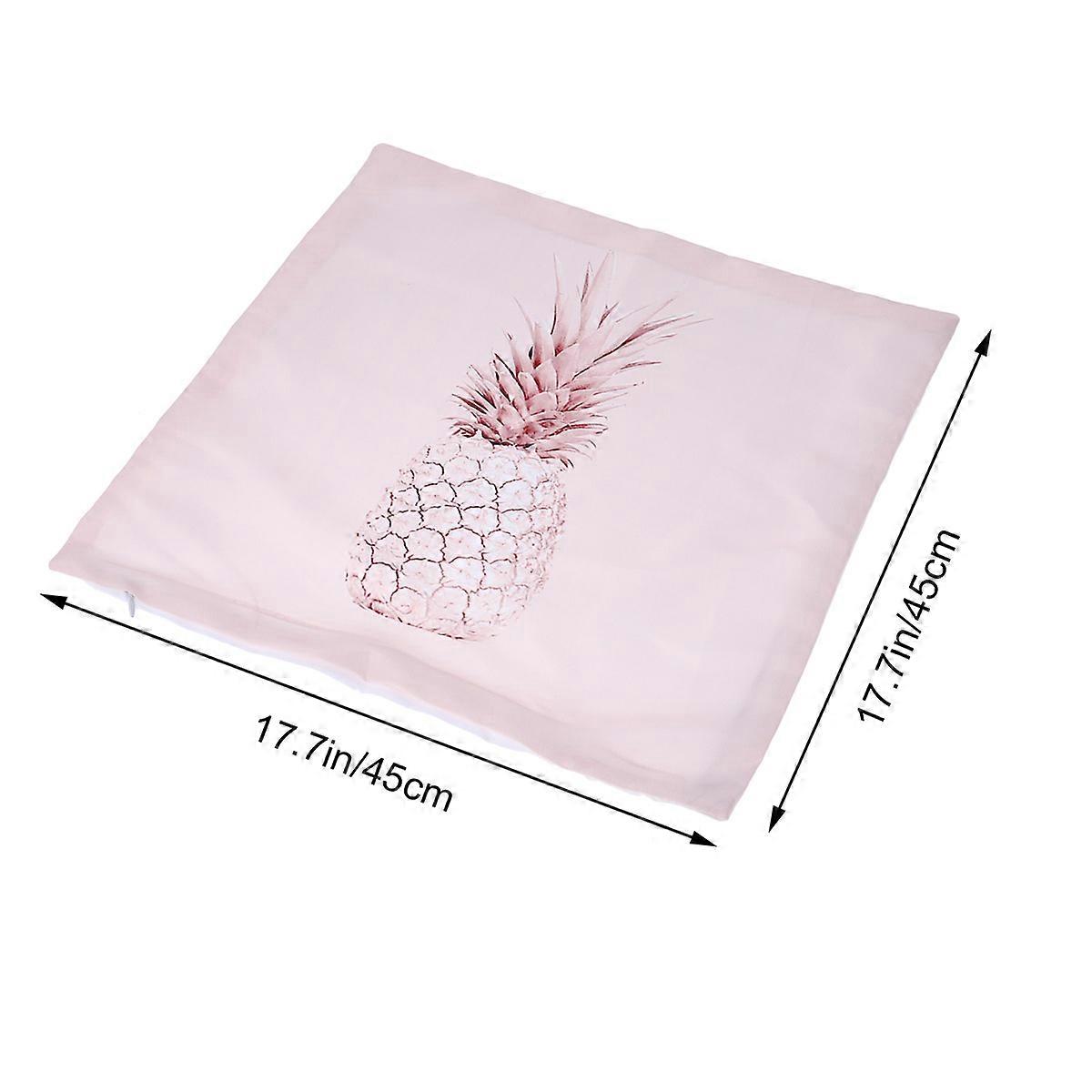 Pillow Covers Pineapple Pattern Cushion Cover for Sofa