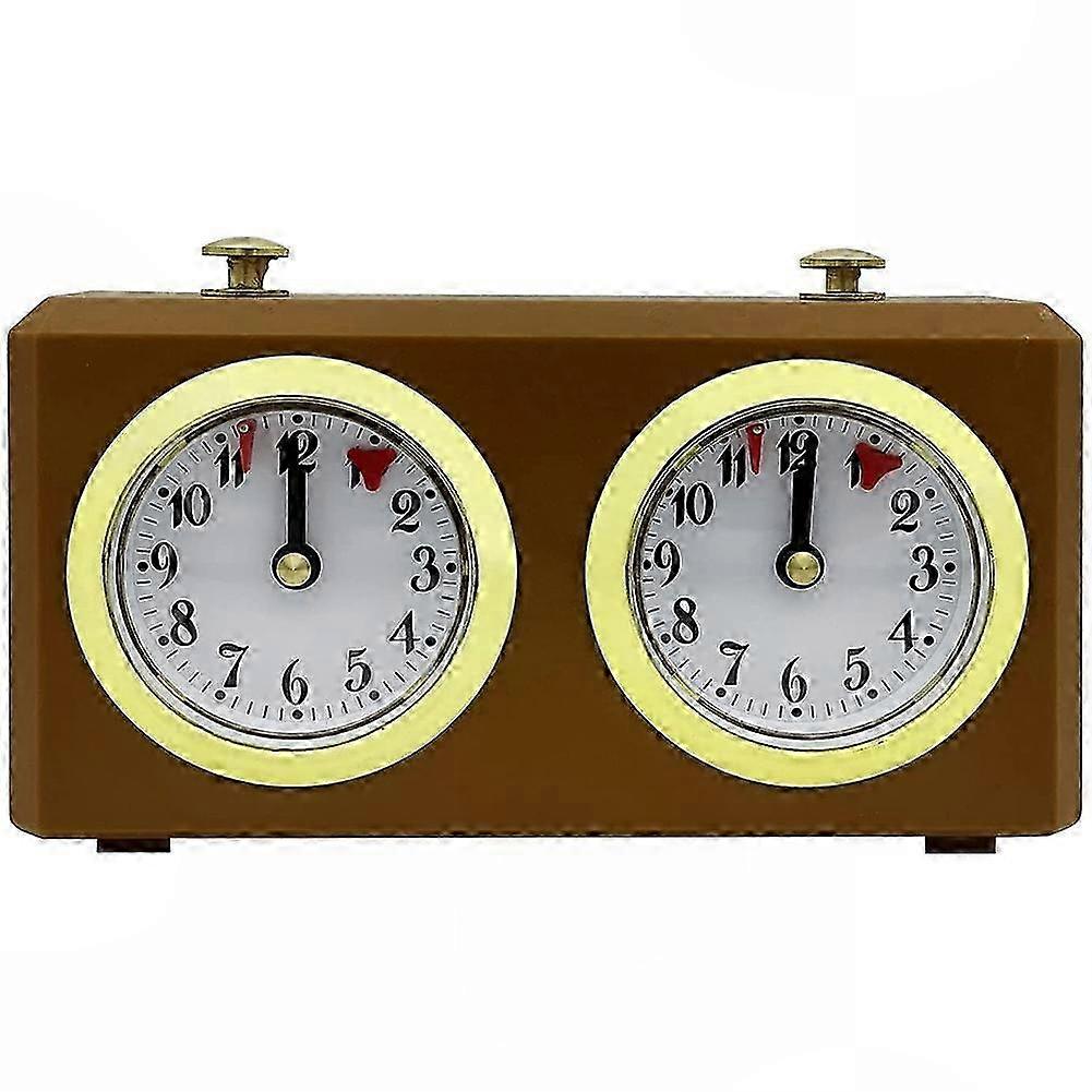 No Battery Needed Mechanical Chess Clock | Analog Timer for Chess Games