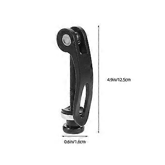 Quick Release Seatpost Clamp for Bike, Aluminum Alloy Seat Post Binder Bolt for Mountain & Folding Bicycles, Black