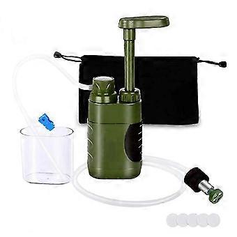 5000L Capacity Outdoor Water Filtration System with Compass, Designed for Camping and Emergency Use