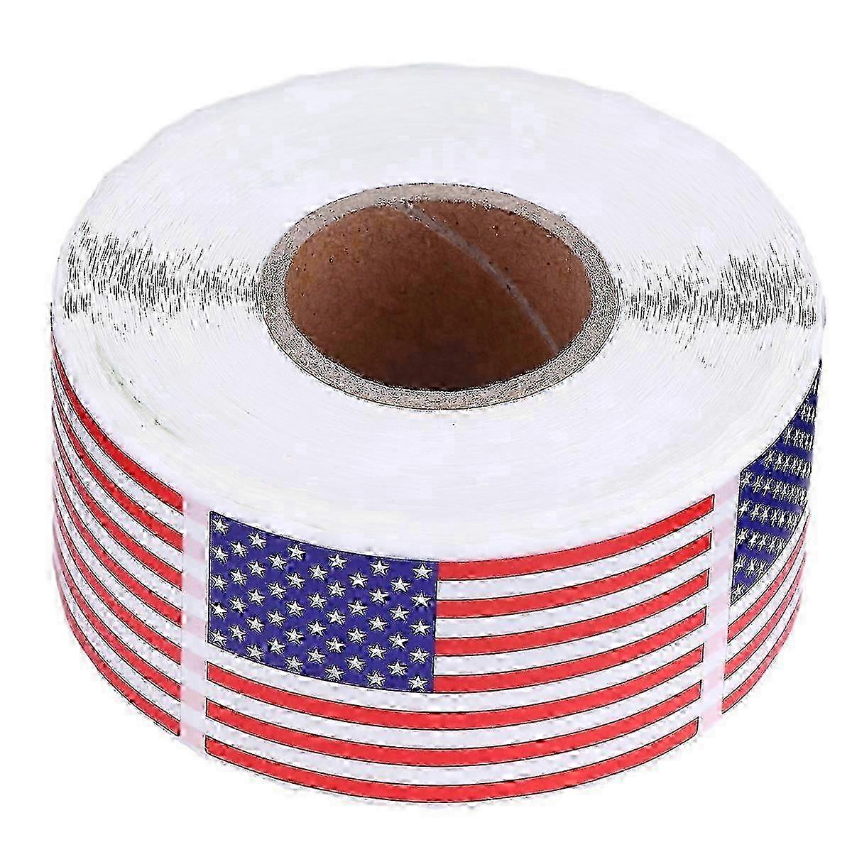 USA Flag Craft Sealing Stickers