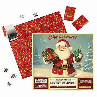 Christmas Countdown Party for Kids, 1008-Piece Numbered Puzzle