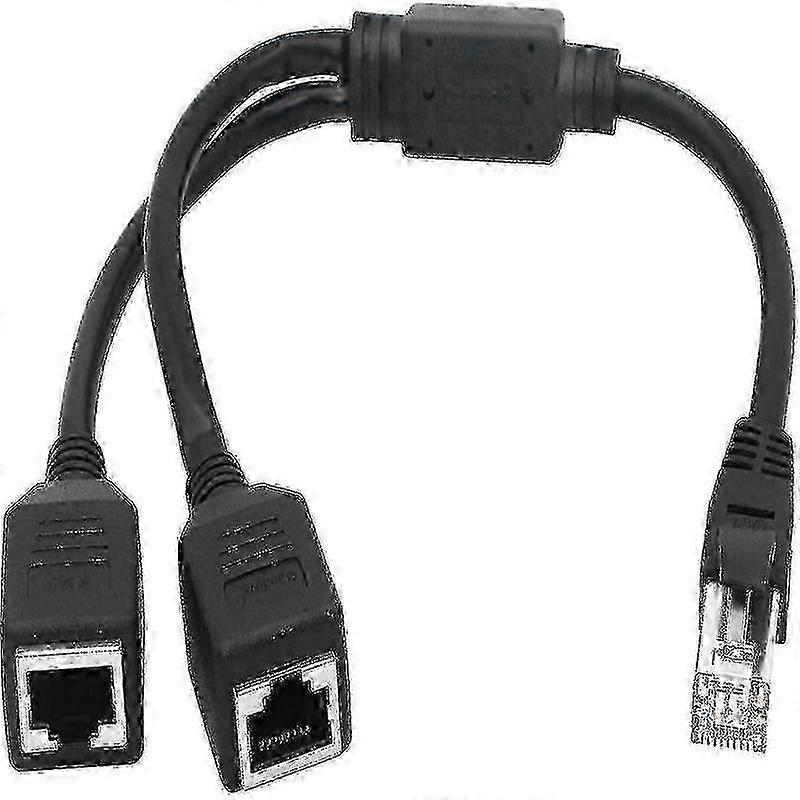 RJ45 Ethernet Splitter 10Gbps Cat7 Compatible