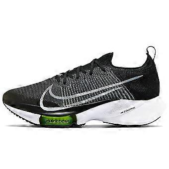 Nike Air Zoom Tempo NEXT% Flyknit 'Black White Volt' CI9923-001