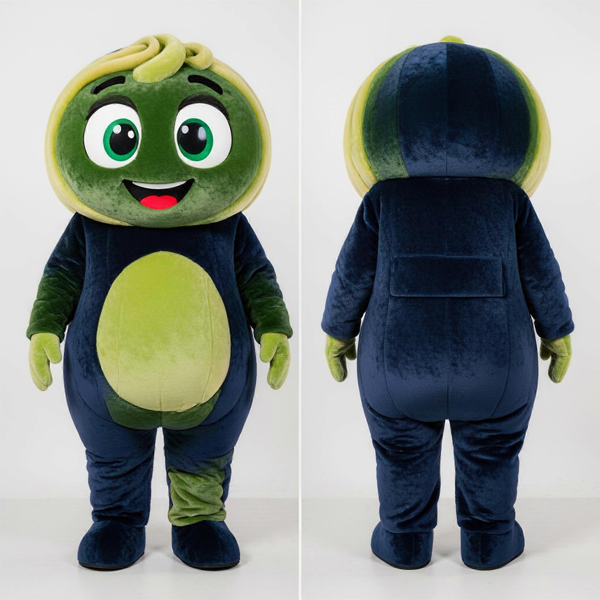 MASTICOT Navy Rounded Pesto Pasta Mascot
