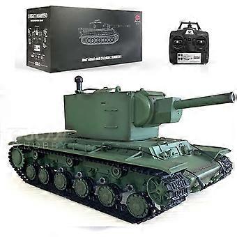 1/16 Soviet KV2 RC Tank TK7.0 FPV Battle View 360° Turret Rotation Metal Gearbox