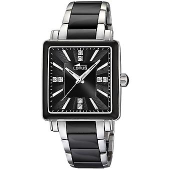 Lotus Quartz Analog Woman Watch with L15739/2 Ceramic Bracelet
