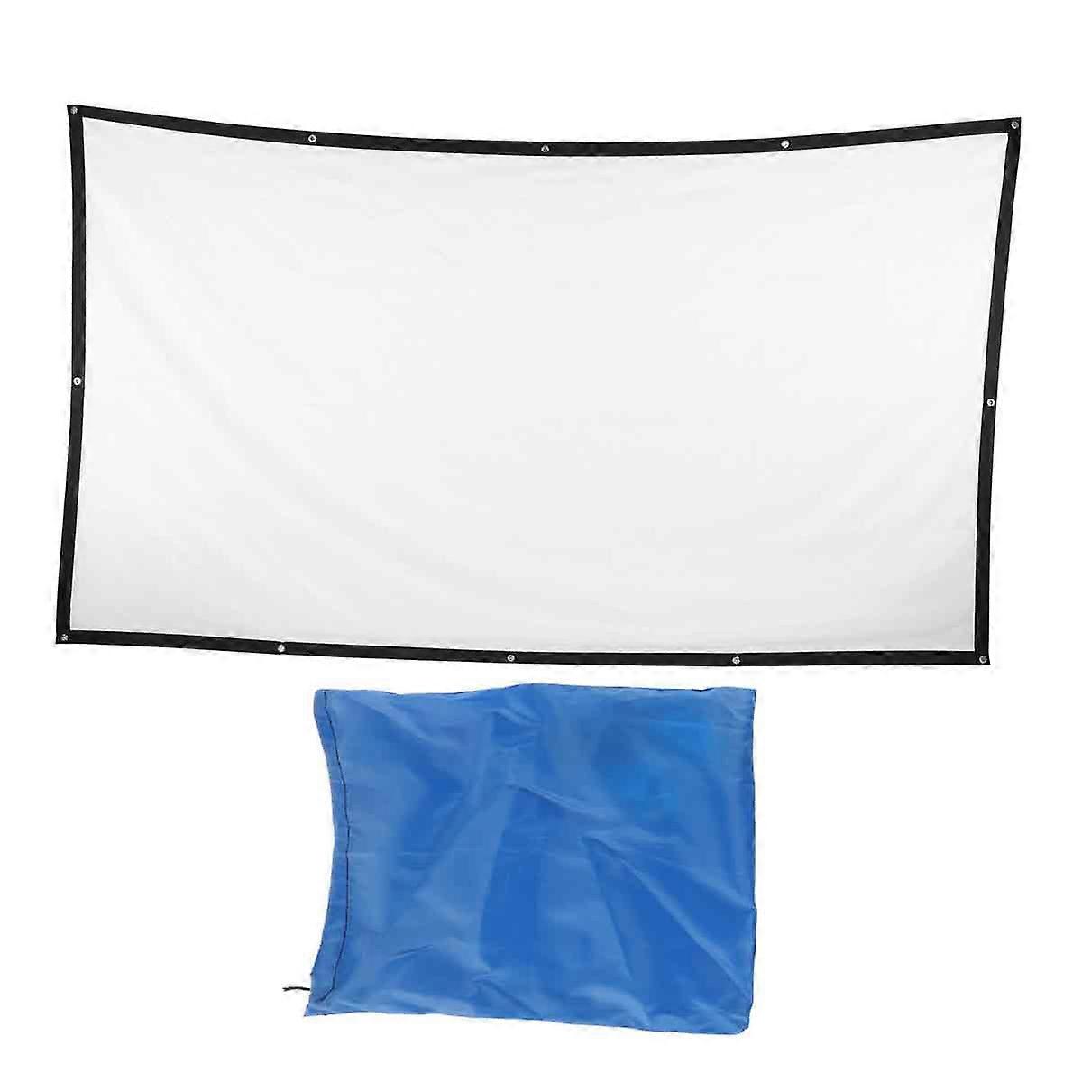 Wrinkle-Free HD Portable Projector Screen