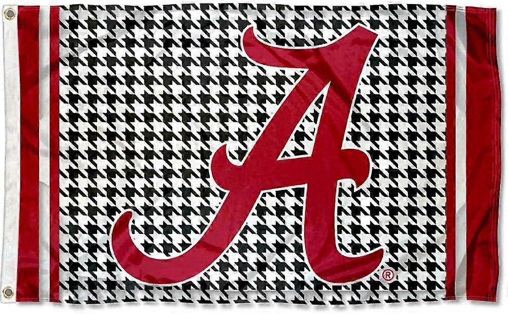 Ala Houndstooth College Flag OO230