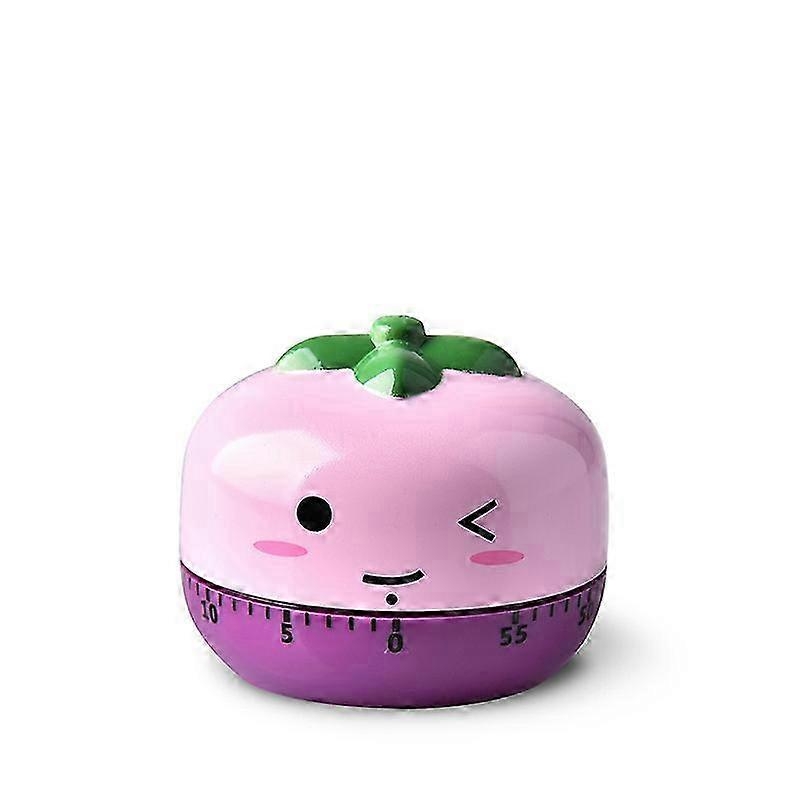 Eggplant Shaped Mechanical Timer