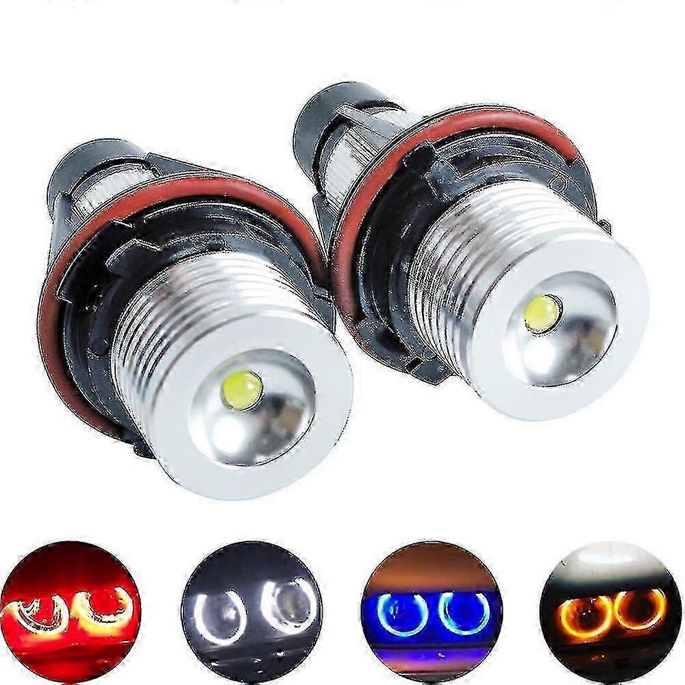 2pcs LED Angel Eyes Marker Light Bulbs for BMW E39 E53 E60 E61 E63 E64 E65 E66