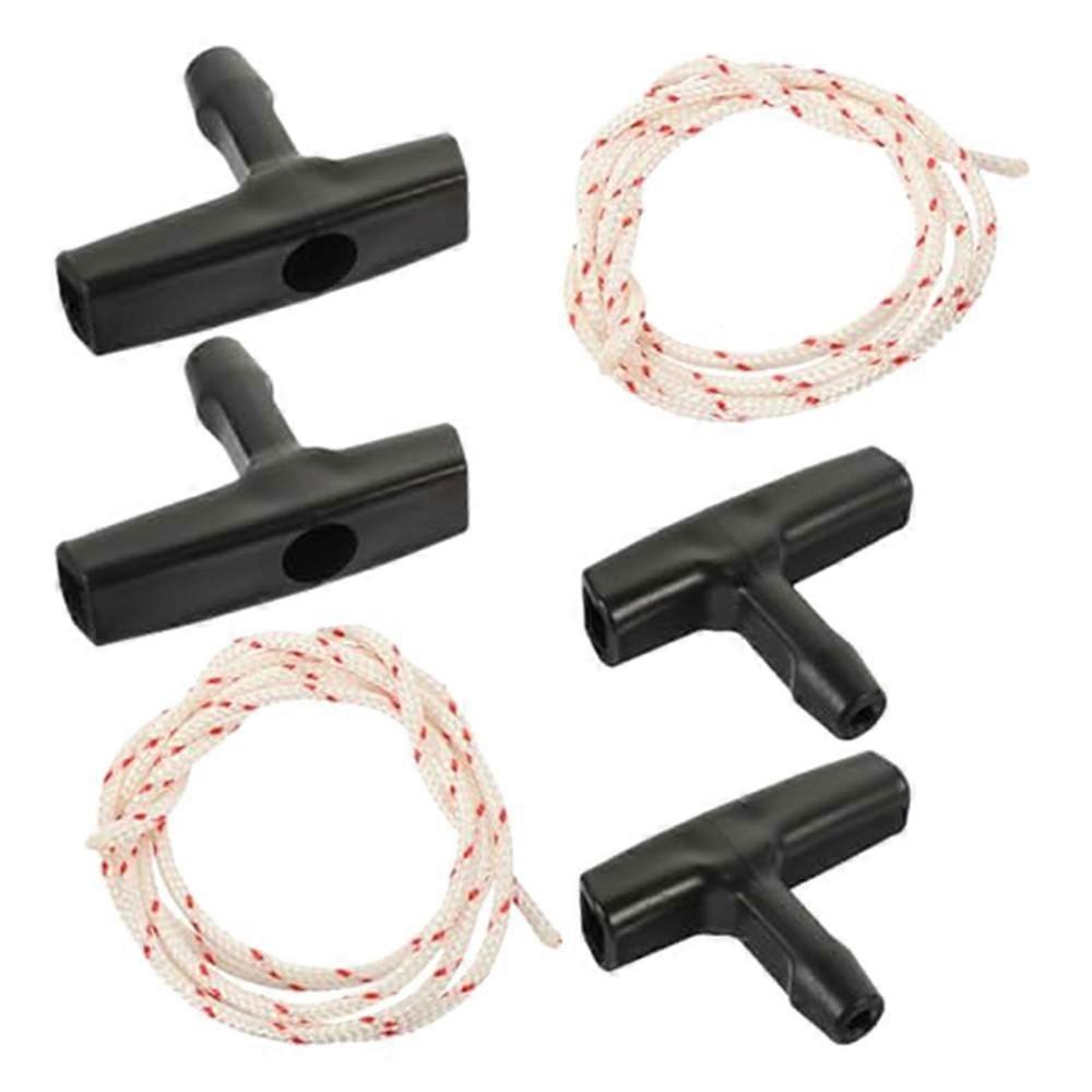 2 Sets Attic Pull Down Cord Handle with 4 Meter Release Rope Plastic Grip, Nylon Pull Line, Tool-Free Setup