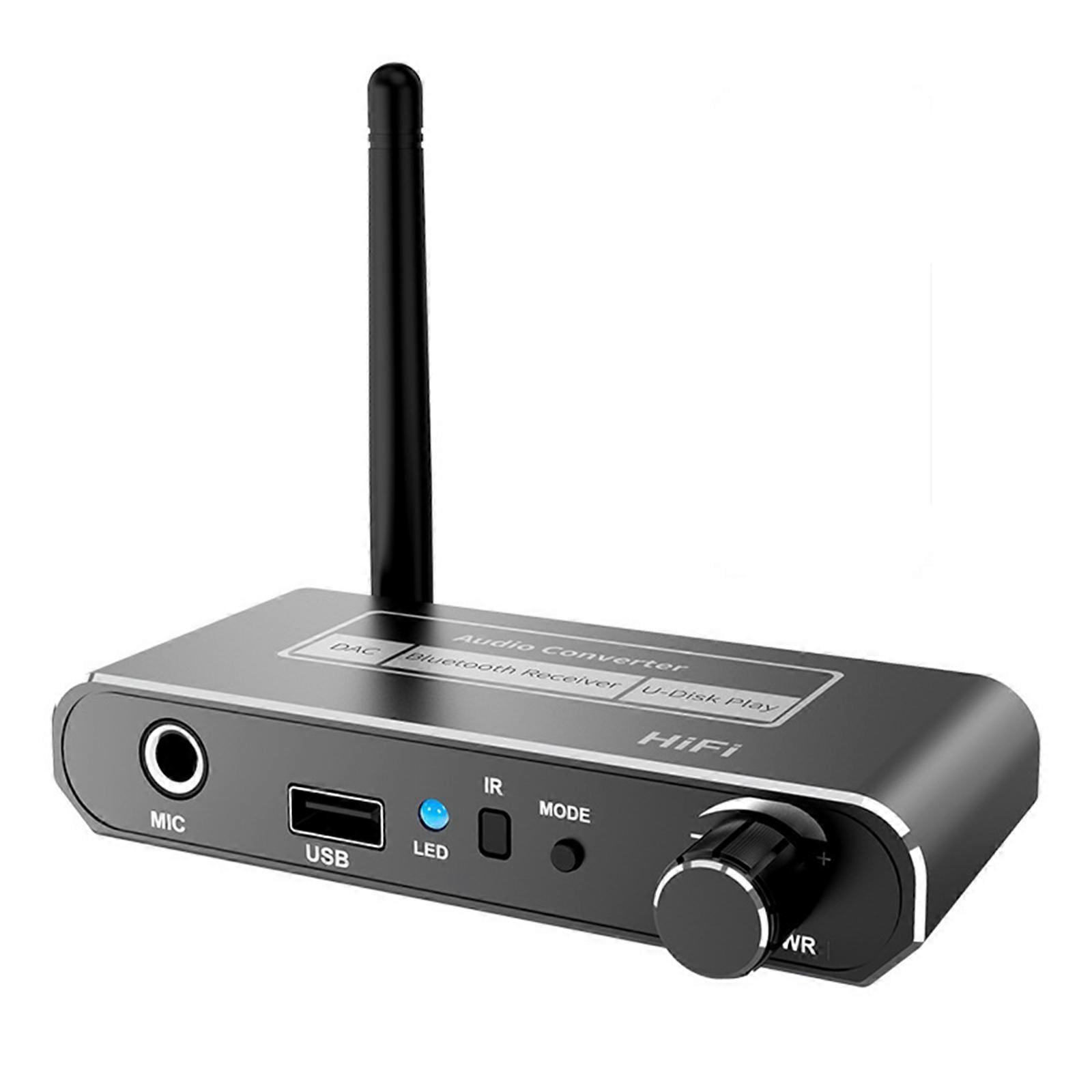 D200 Bluetooth 5.2 Audio Receiver with Remote Control