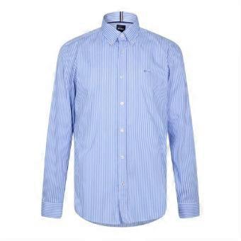 Boss Mens Vertical Stripe Regular Shirt
