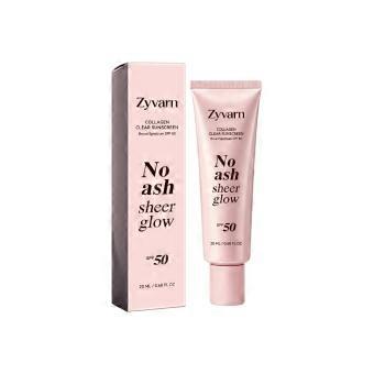 Zyvarn Collagen Shield Cream  Daily Outdoor UV Protection Moisturizing Lightweight