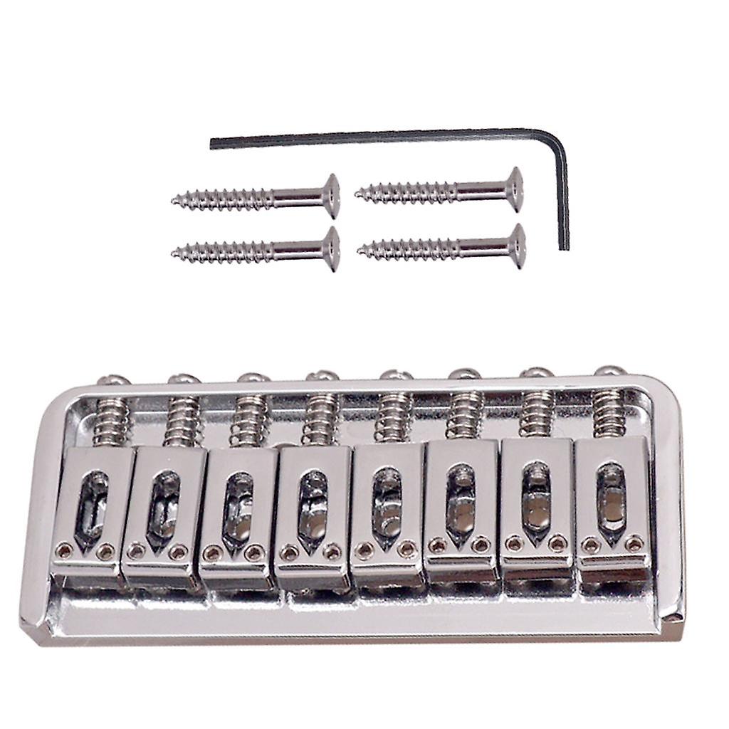 8 String Guitar Bridge Set Screw for Electric Guitar Replacement Part Silver