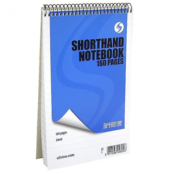 Silvine Shorthand Notebook (Pack Of 12)