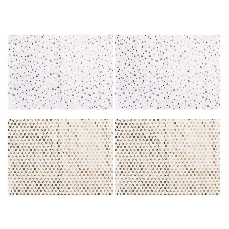 70*50Cm Random Color Wrapping Paper 4pcs Student Book Wrapping Paper Simple Gift Paper Packing Paper