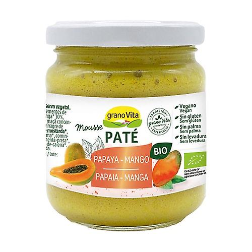 Organic papaya-mango pâté 175 g