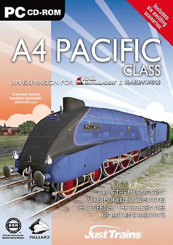 A4 Pacific Class Add-On for Rail Simulator Railworks  Railworks 2 (PC CD-ROM) - New & Sealed