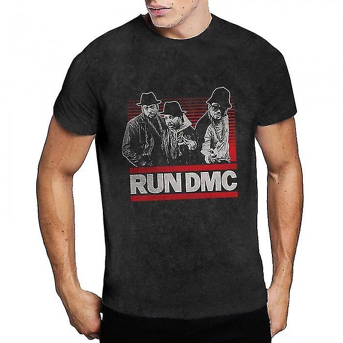 Run DMC Unisex Adult Gradient Bars T-Shirt