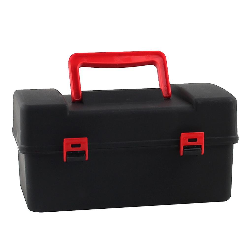 Portable Waterproof Box 8 In 1 Carrying Case For Spinning Top Toy Black