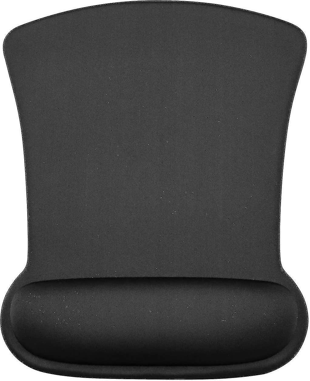 Almofada de mouse gel com suporte de pulso repousa 12.09.251,50 polegadas (preto, 1 pacote)