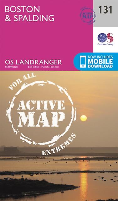 Boston Spalding by Ordnance Survey Paperback Book