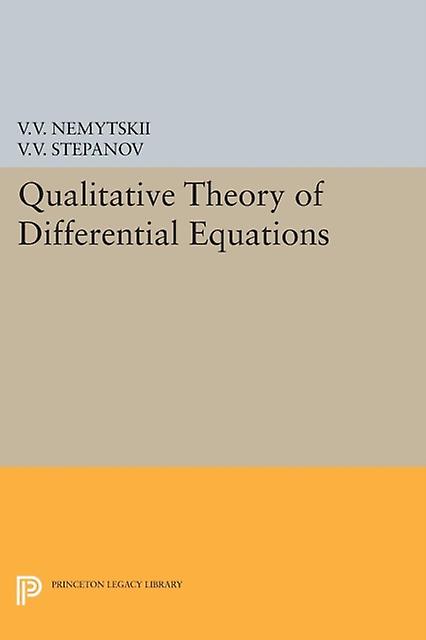 Qualitative Theory Of Differential Equations Paperback Book