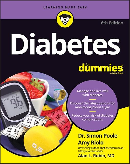 Diabetes For Dummies by Alan L. Rubin Paperback