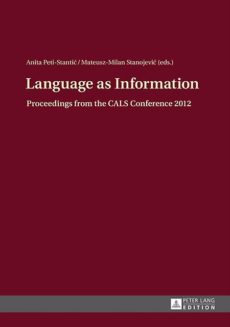 La langue comme information