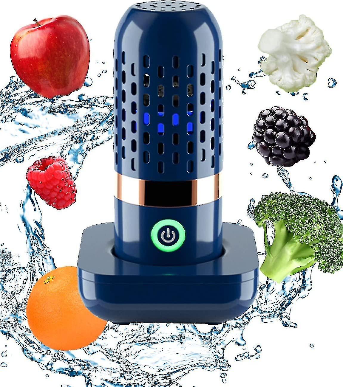 Fruit And Vegetable Cleaning Machine,portable Fruit And Vegetable Purifier Usb Wireless Fruit Cleaner Device