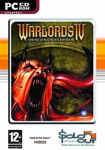 Warlords IV Heroes of Etheria (PC CD) - New & Sealed