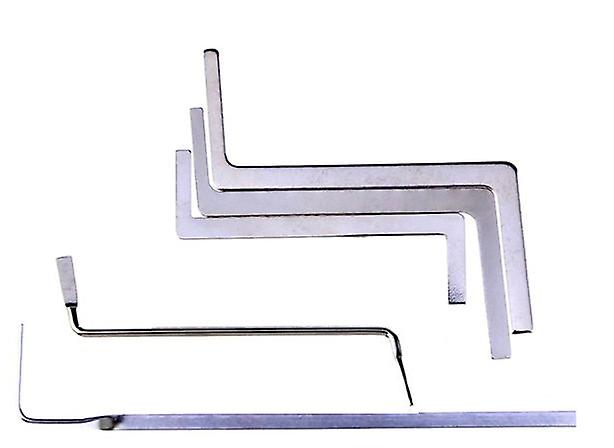 4 In 1 Locksmith Supplies Hand Tools Lock Pick Set Row Tension Wrench Tool Broken Key Extractor Remove Hook Hardware